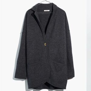 Madewell Saville Sweater Blazer